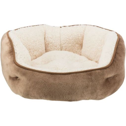 Picture of DOG BED COSMA 60CM BROWN/BEIGE